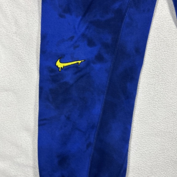 Nike Peace Love Basketball Sweatpants Joggers Dri-Fit Medium Graphic Tie Dye - Picture 3 of 10